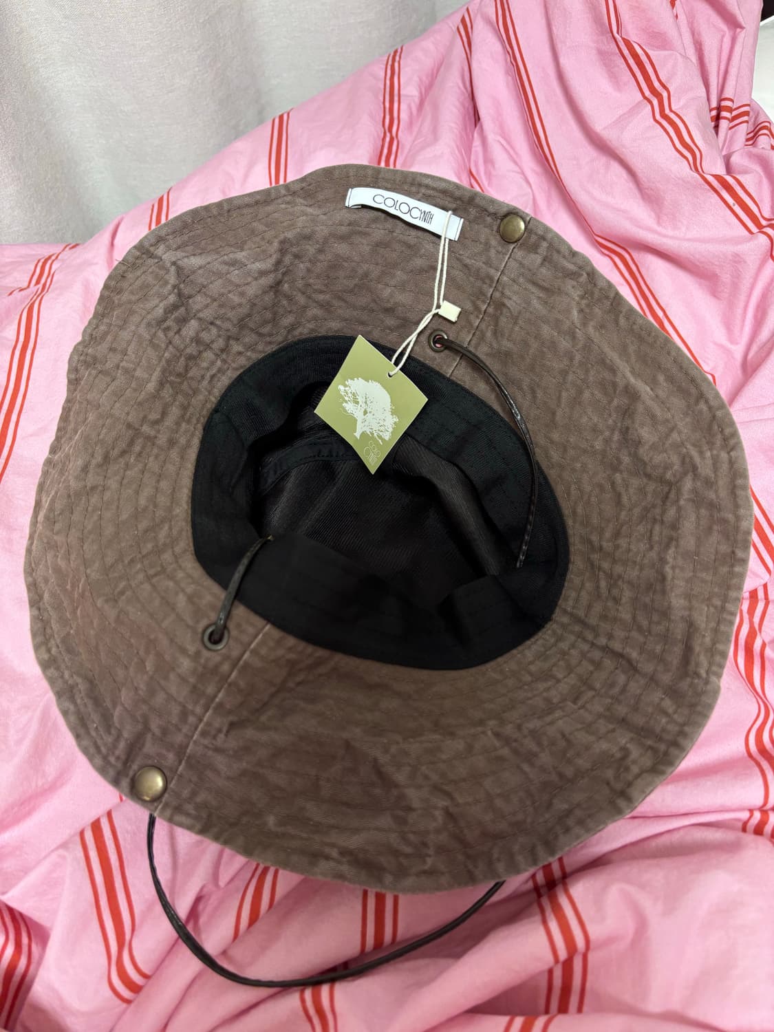 콜로신스 버킷햇 새상품 Monte Bucket Hat Brown 상품이미지3