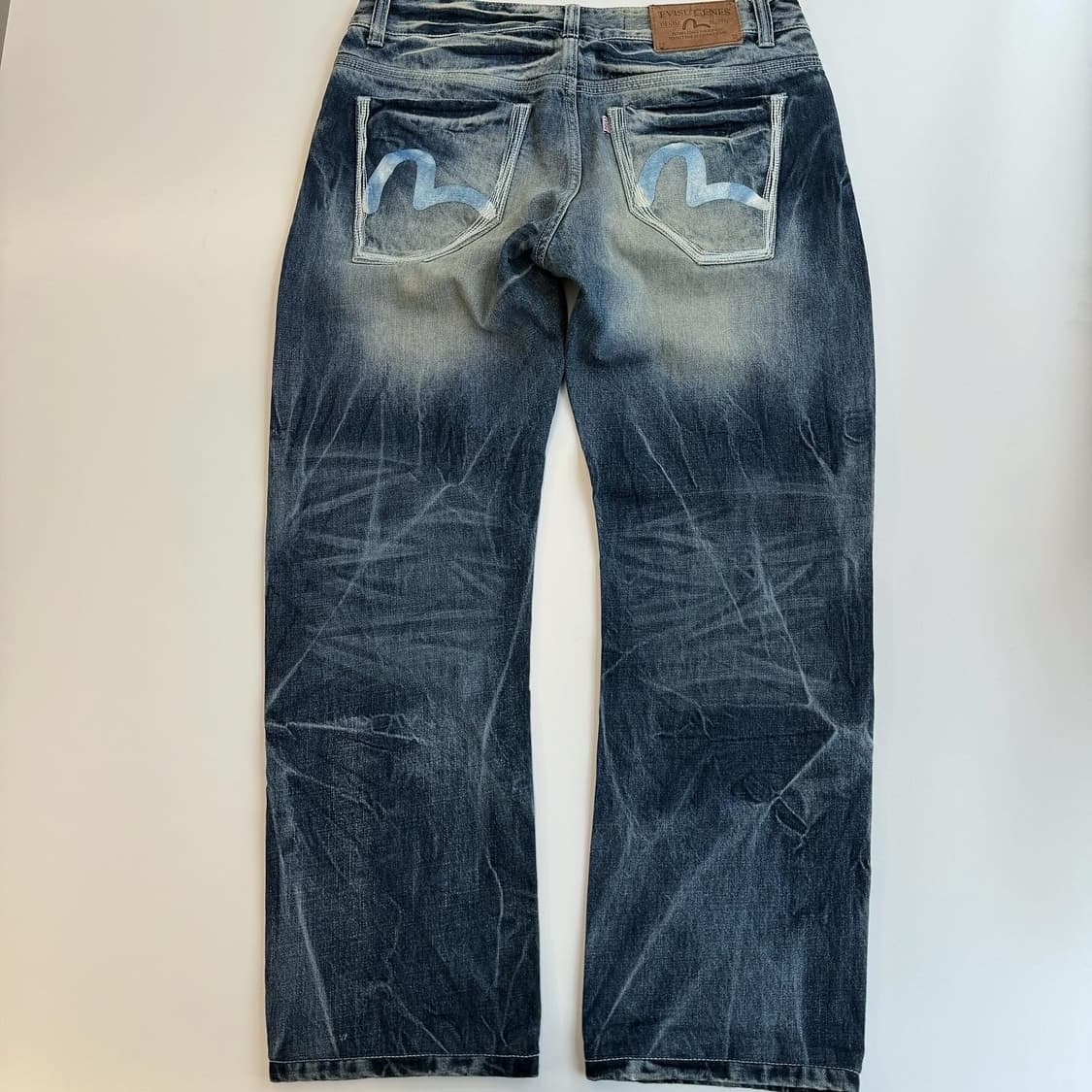 Evisu  에비수 스톤 워시드 데님팬츠 상품이미지2