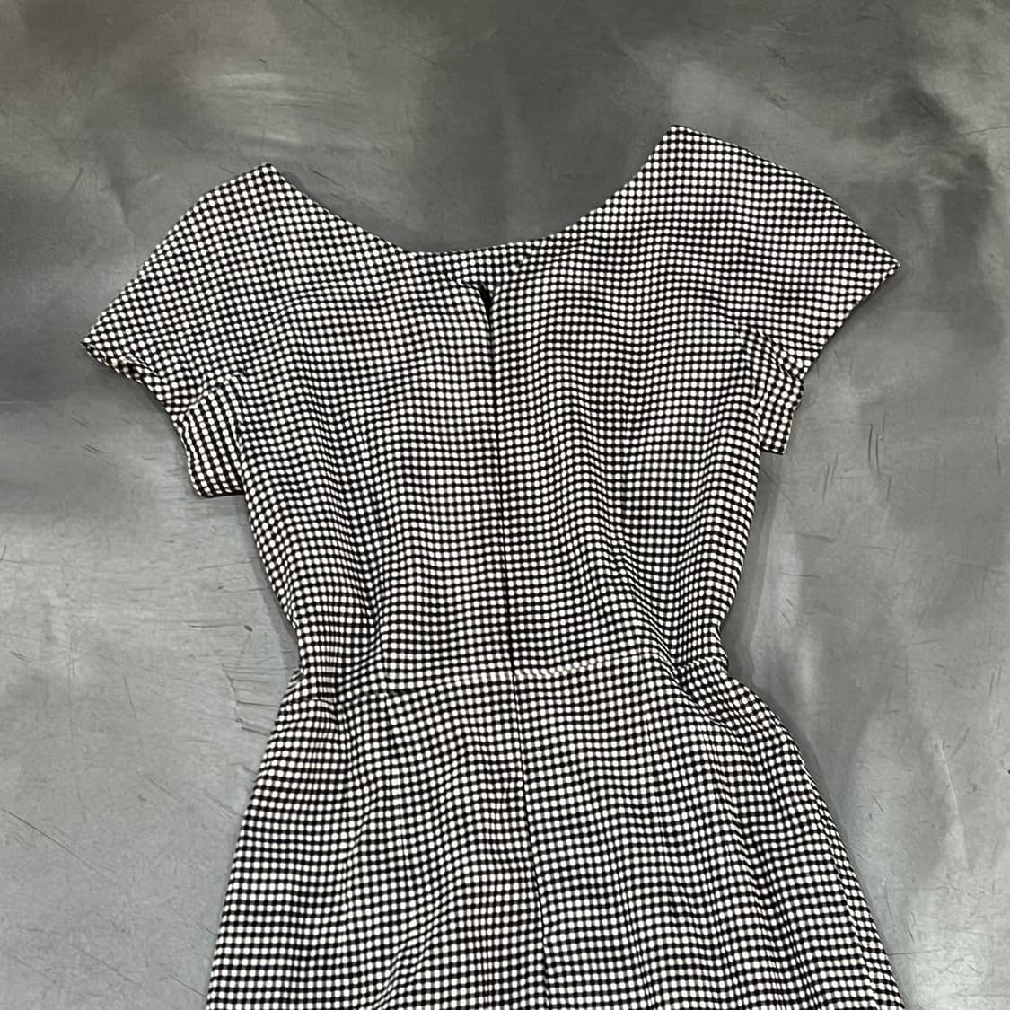 막스마라 체크 하프 원피스 y15761 상품이미지5