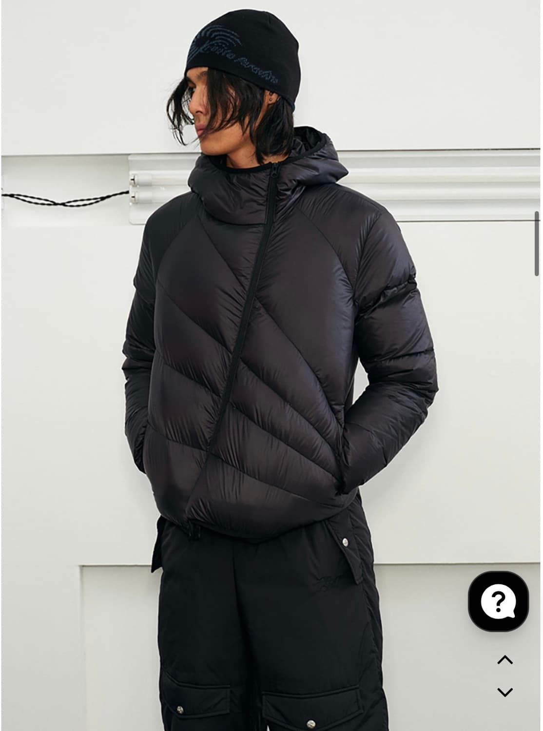 비엑세스 후드 패딩 자켓 M 상품이미지2