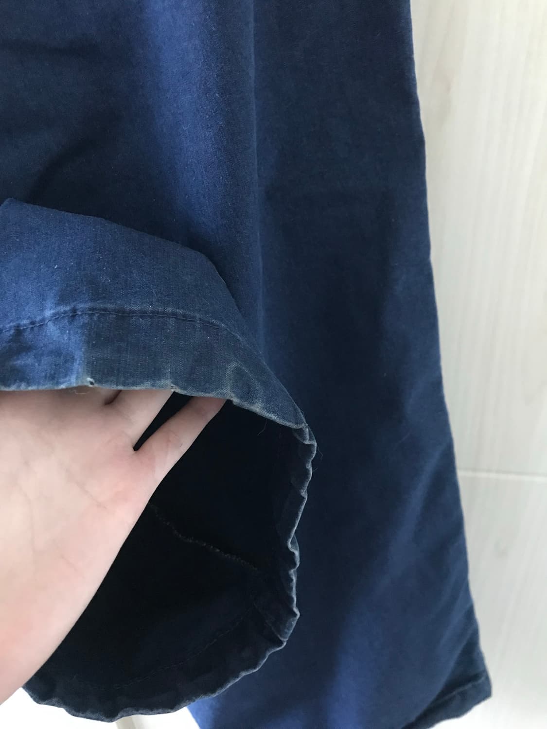 유니클로 데님 파라슈트 팬츠 상품이미지6