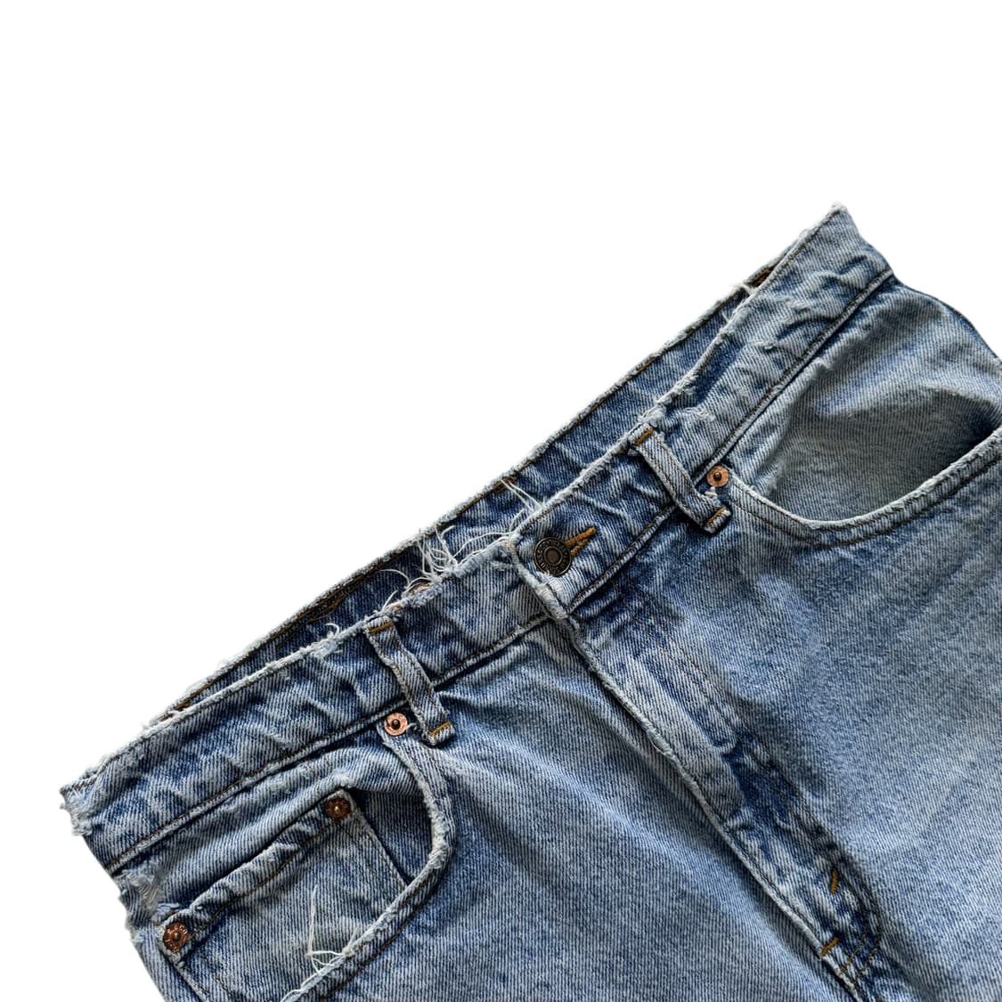 [32.5] 90's 리바이스 505 데님 청바지 USA [LV1435] 상품이미지3