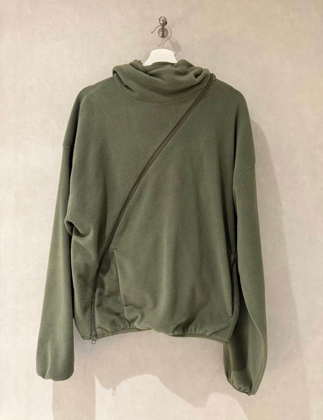 [S] PAF 4.0+ hoodie center 올리브그린 상품이미지1