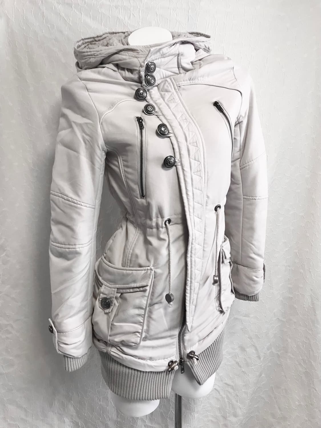 빈티지 아카이브 펑크 n2b 하이넥 셔링 투웨이 점퍼 상품이미지1