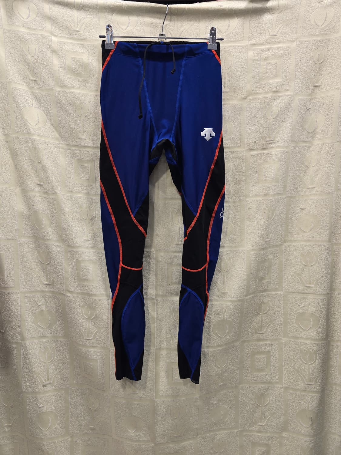 데상트 남성 레깅스  블루/블랙 85(XS) 상품이미지1