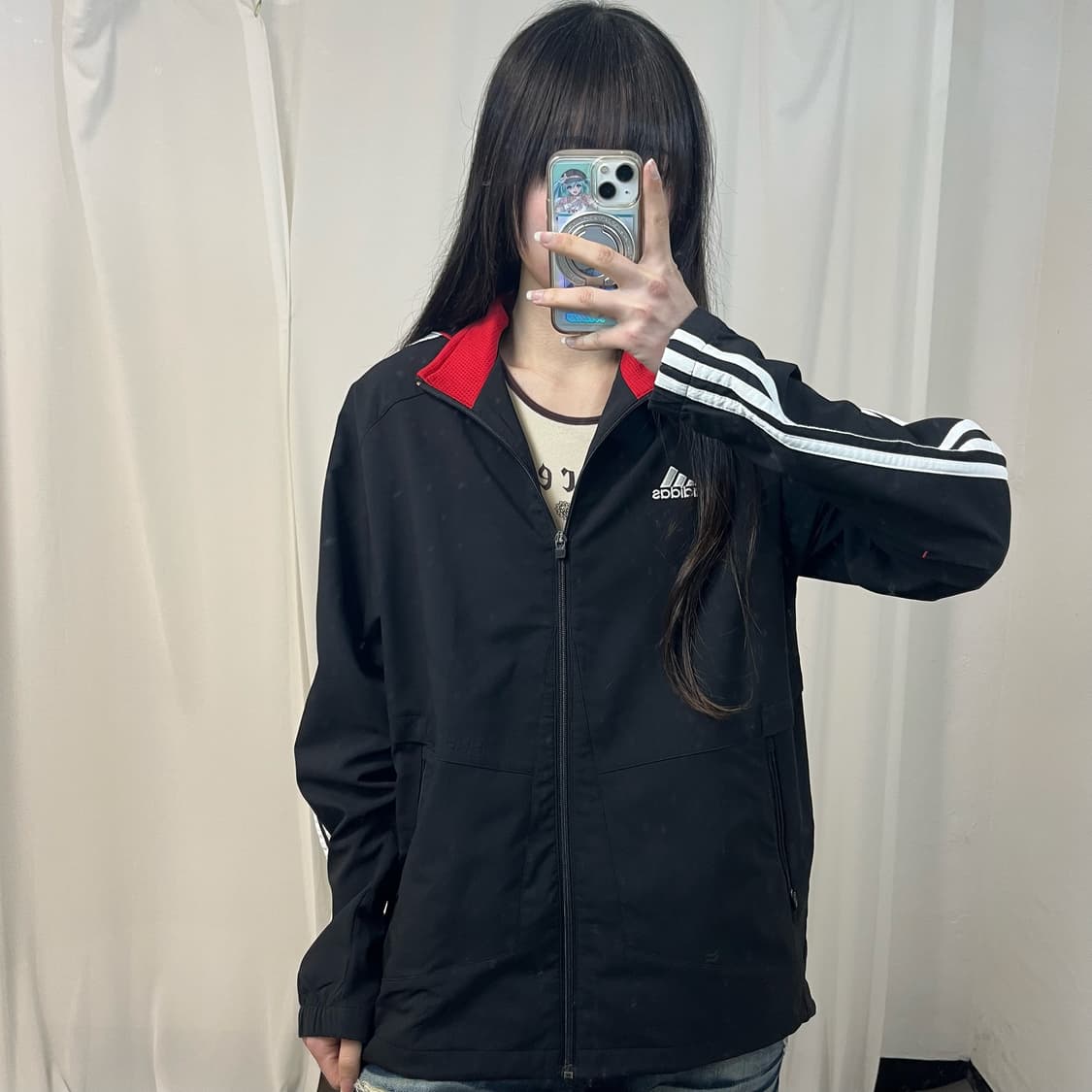 Adidas black taekwondo windbreaker 상품이미지1