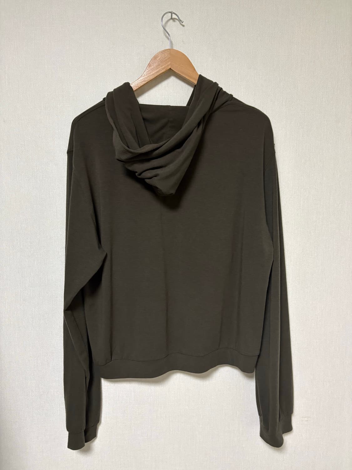 mudule lounge hoodie zipup olive 2 상품이미지4