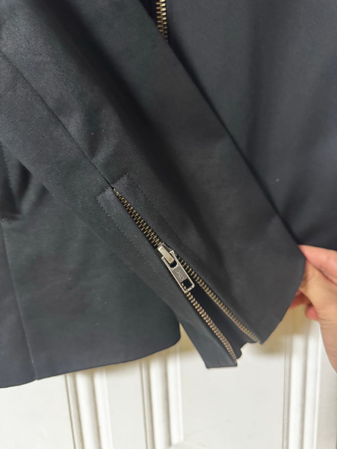 라드 뮤지션 빅 칼라 블랙 집업 자켓 46 상품이미지4