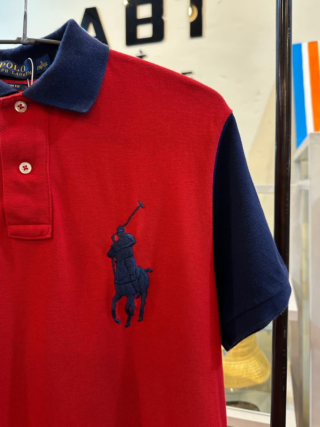 폴로 랄프로렌 빅포니 반팔 카라티 레드 S 상품이미지2