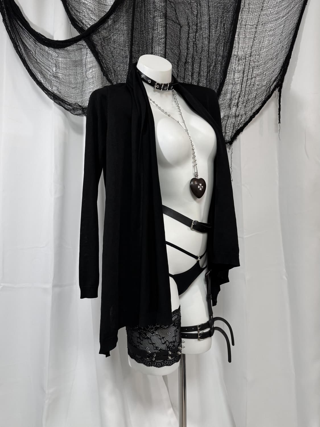 black cardigan 상품이미지2