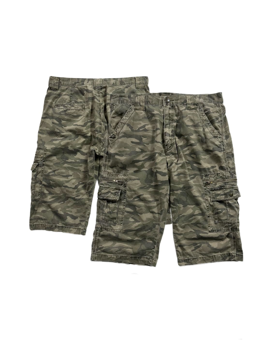 camo cargo wide shorts 상품이미지1