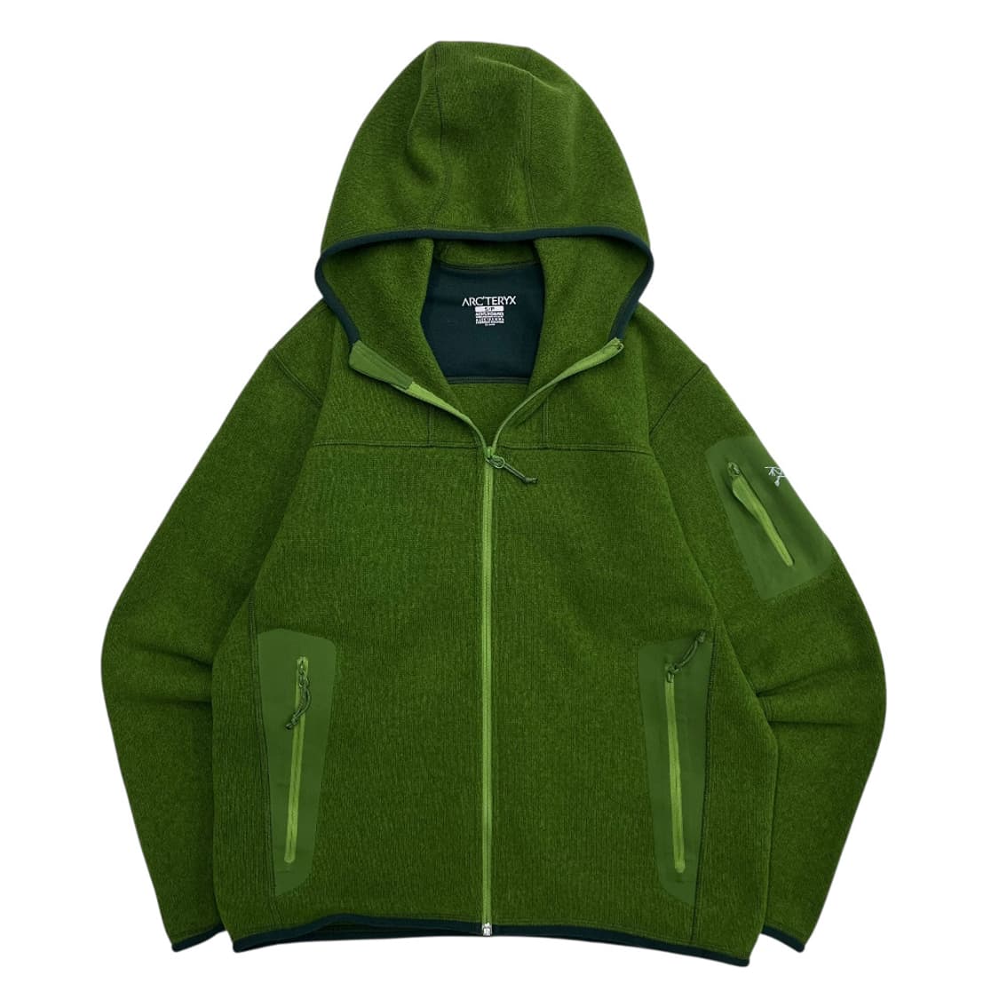 아크테릭스 찐말차맛 플리스 후드집업 S 상품이미지2