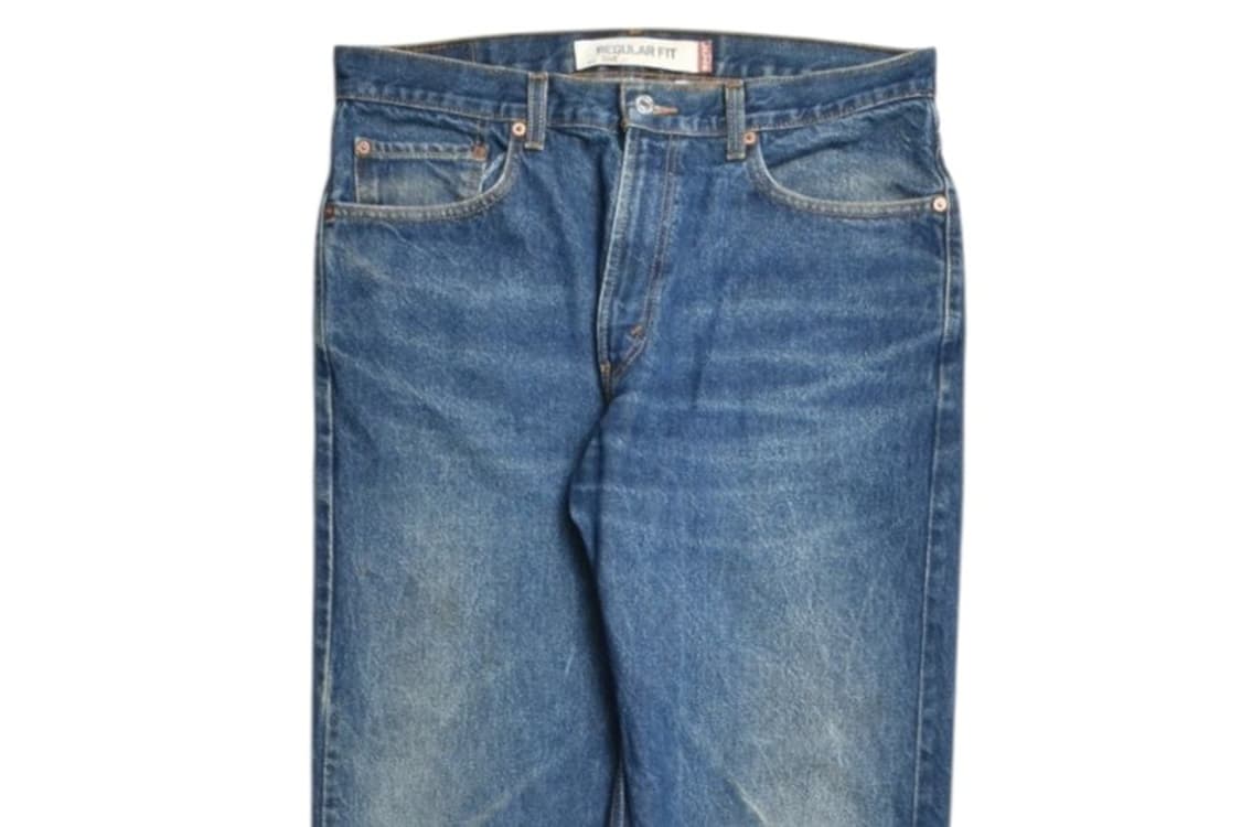 00S 리바이스 505 청바지 하드페이드 데님팬츠 34 N0894 상품이미지5