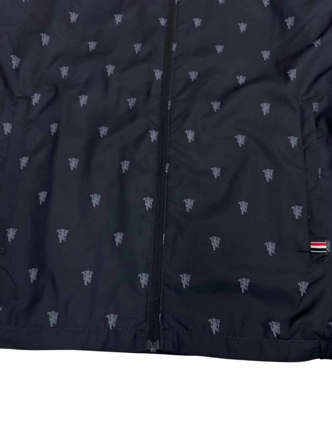 아디다스 맨유 바람막이 블랙 (L) 상품이미지6