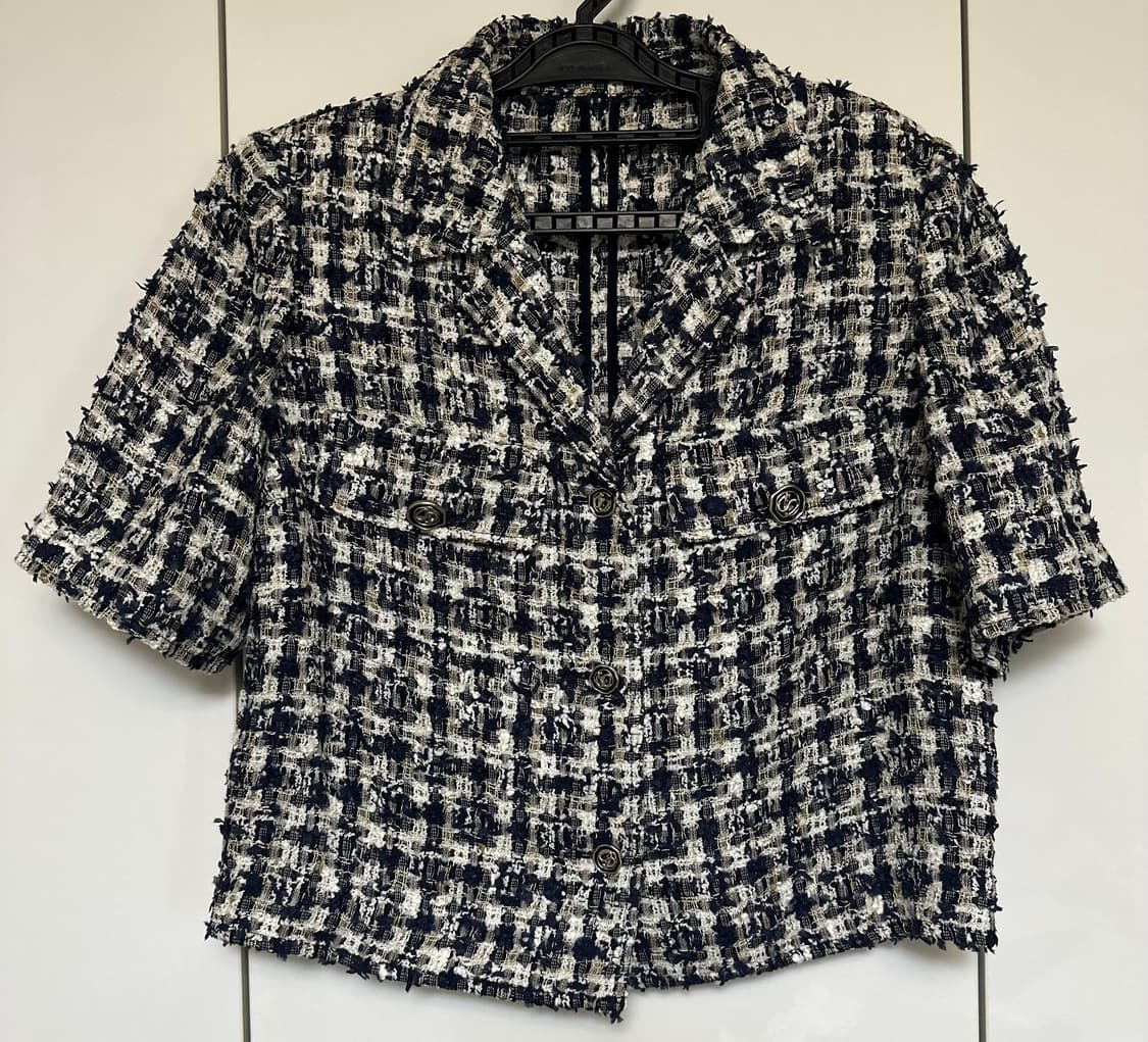 질스튜어트트위드 반팔 자켓 상품이미지1