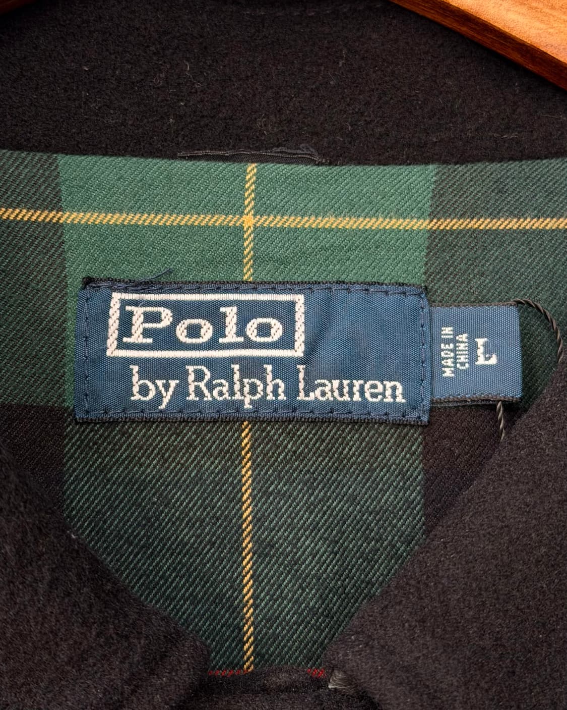Polo Ralph Lauren black wool carcoat 상품이미지9