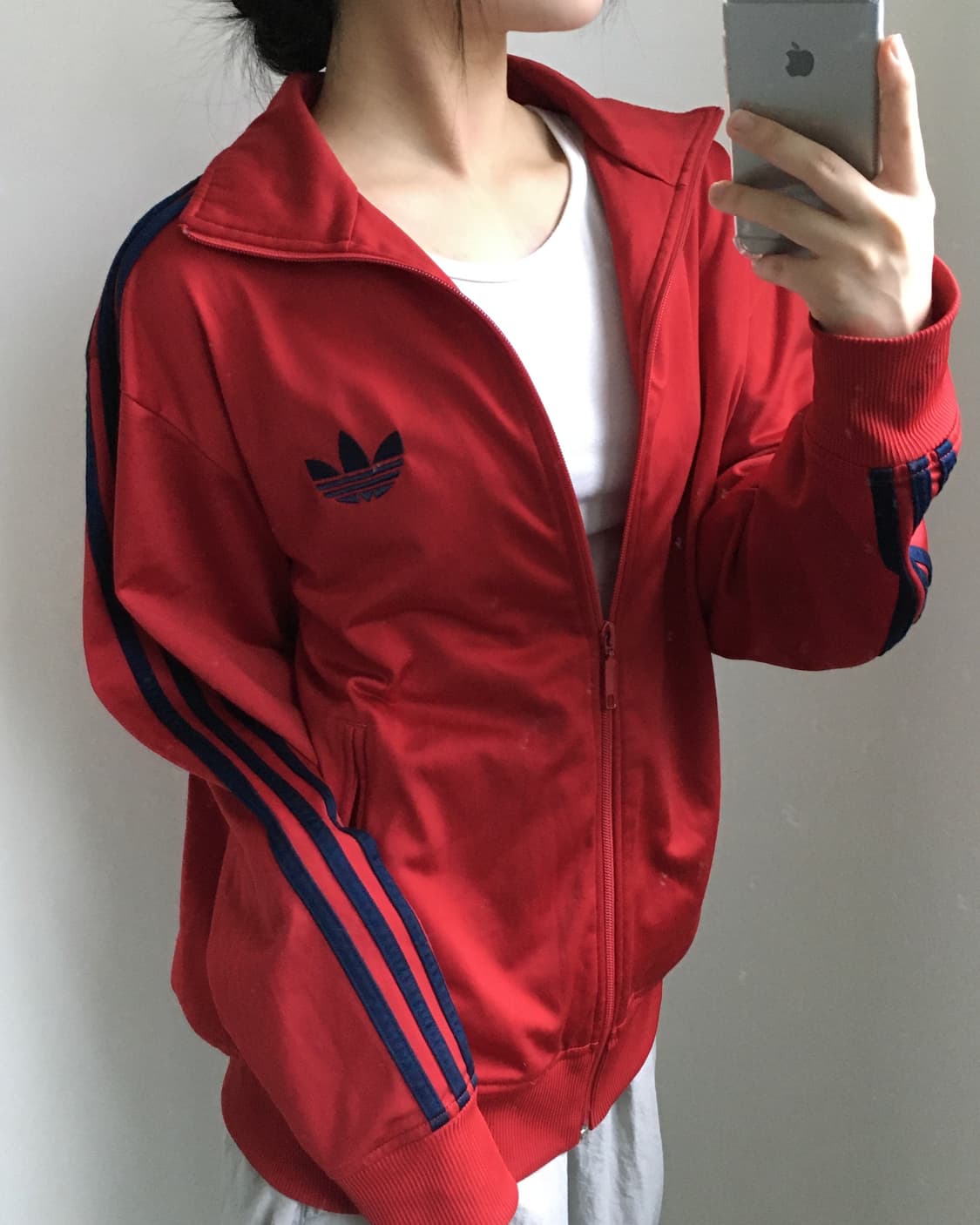 Adidas 아디다스 버건디 파이어버드 트랙탑 상품이미지3