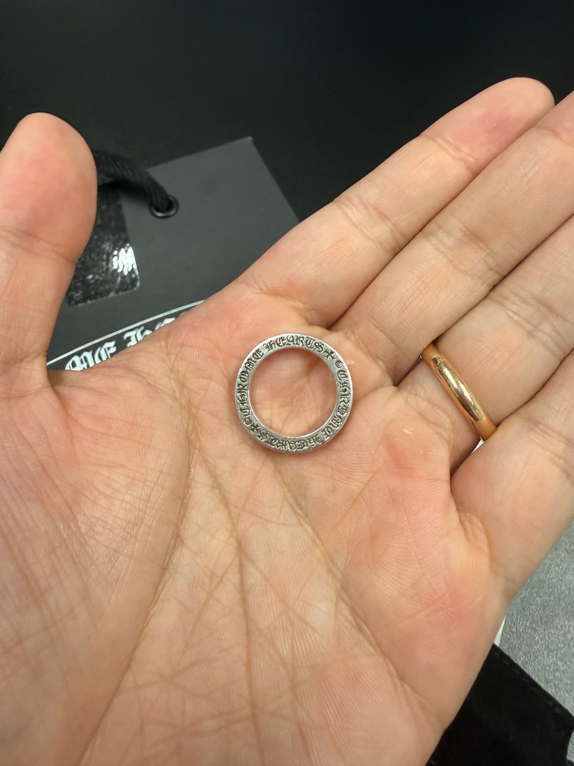 크롬하츠 퍽유링 3mm 5사이즈 상품이미지3