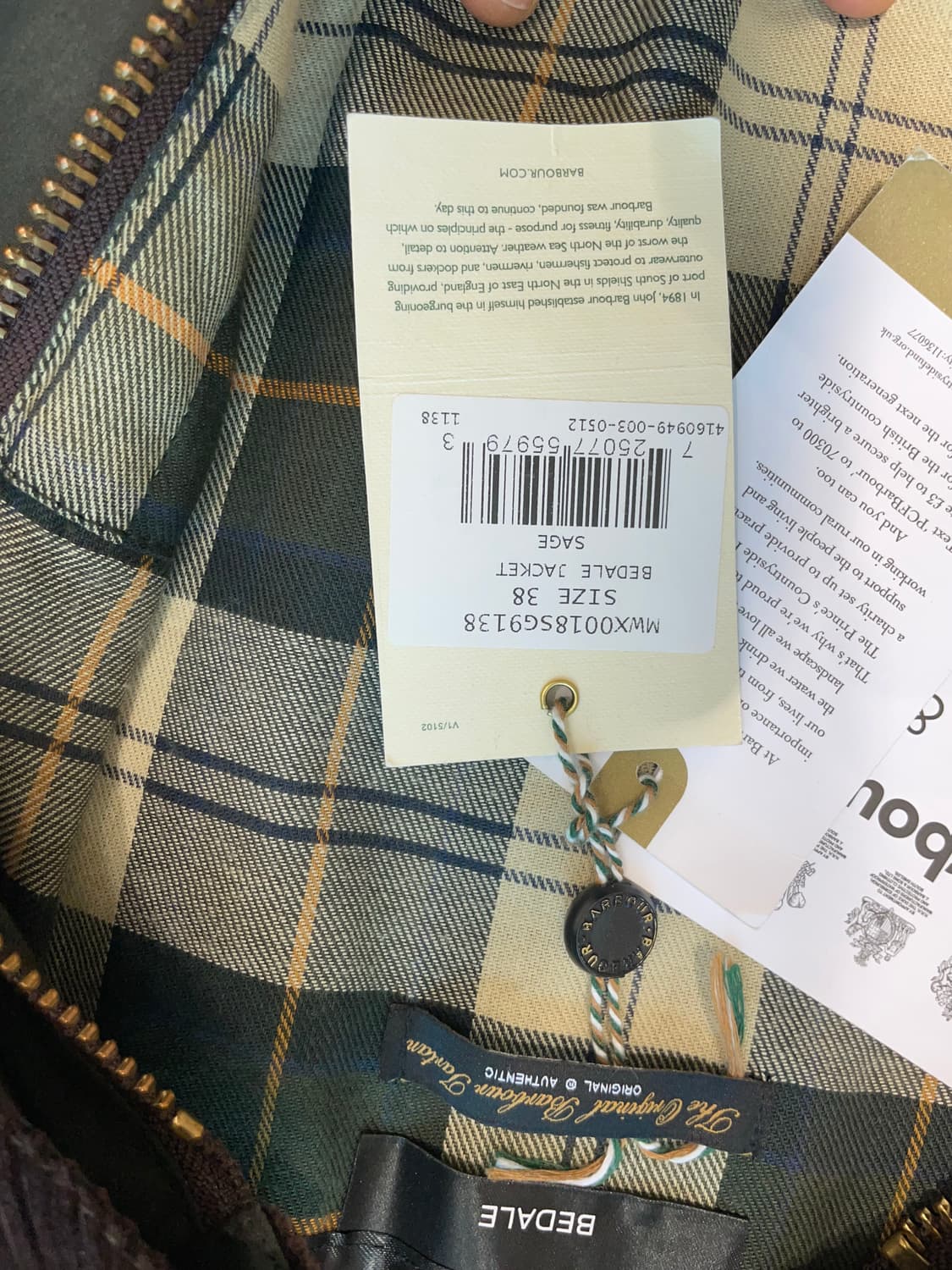 L 바버 비데일 세이지 38 민트급 상품이미지4