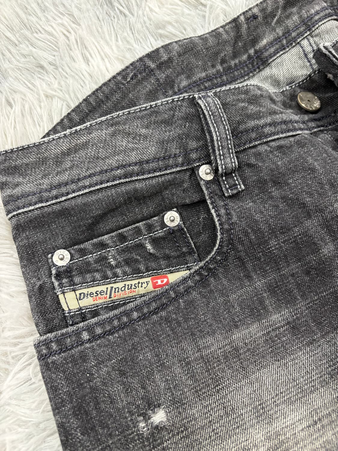 디젤 자티니 33사이즈 블랙진 상품이미지4