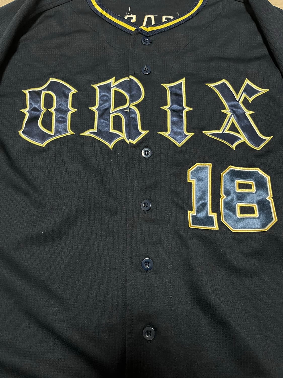 데상트 야마모토 요시노부 오릭스 버팔로스 어웨이 정품 유니폼 상품이미지3