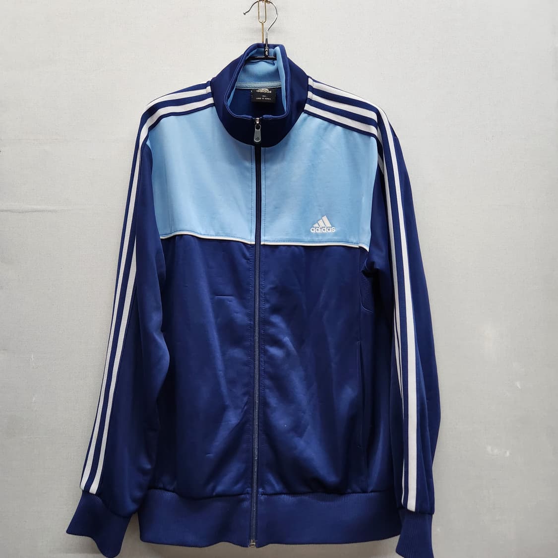 올드스쿨 아디다스 오리지널로고/백로고 배색 져지100(L)남여공용 상품이미지1