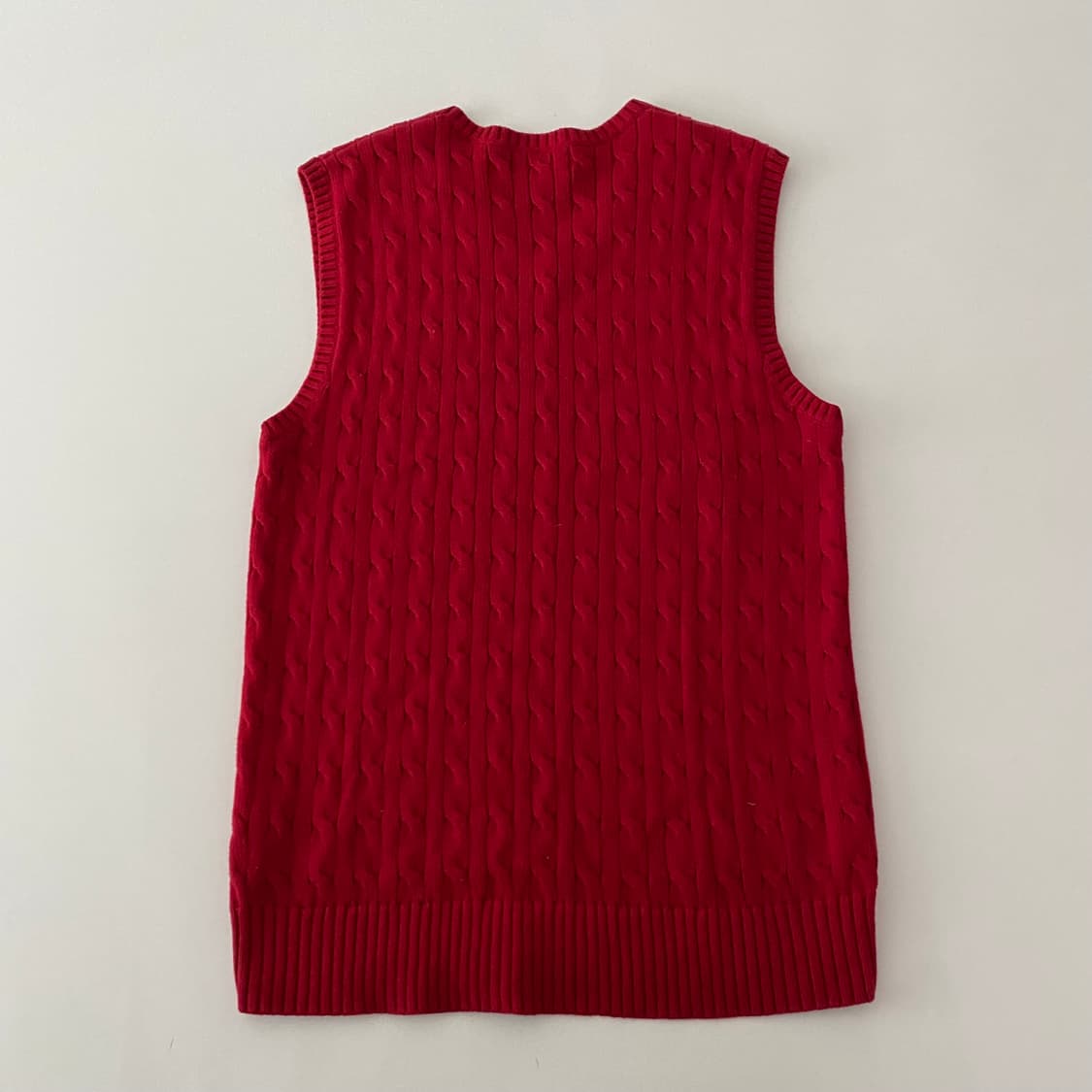 XL(18-20) 폴로니트조끼 A1168 상품이미지7