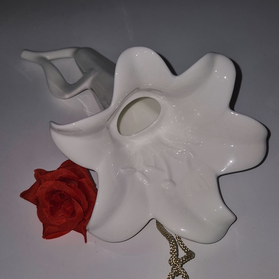 80s 나루미 본차이나 백합 벽걸이 꽃병 상품이미지10