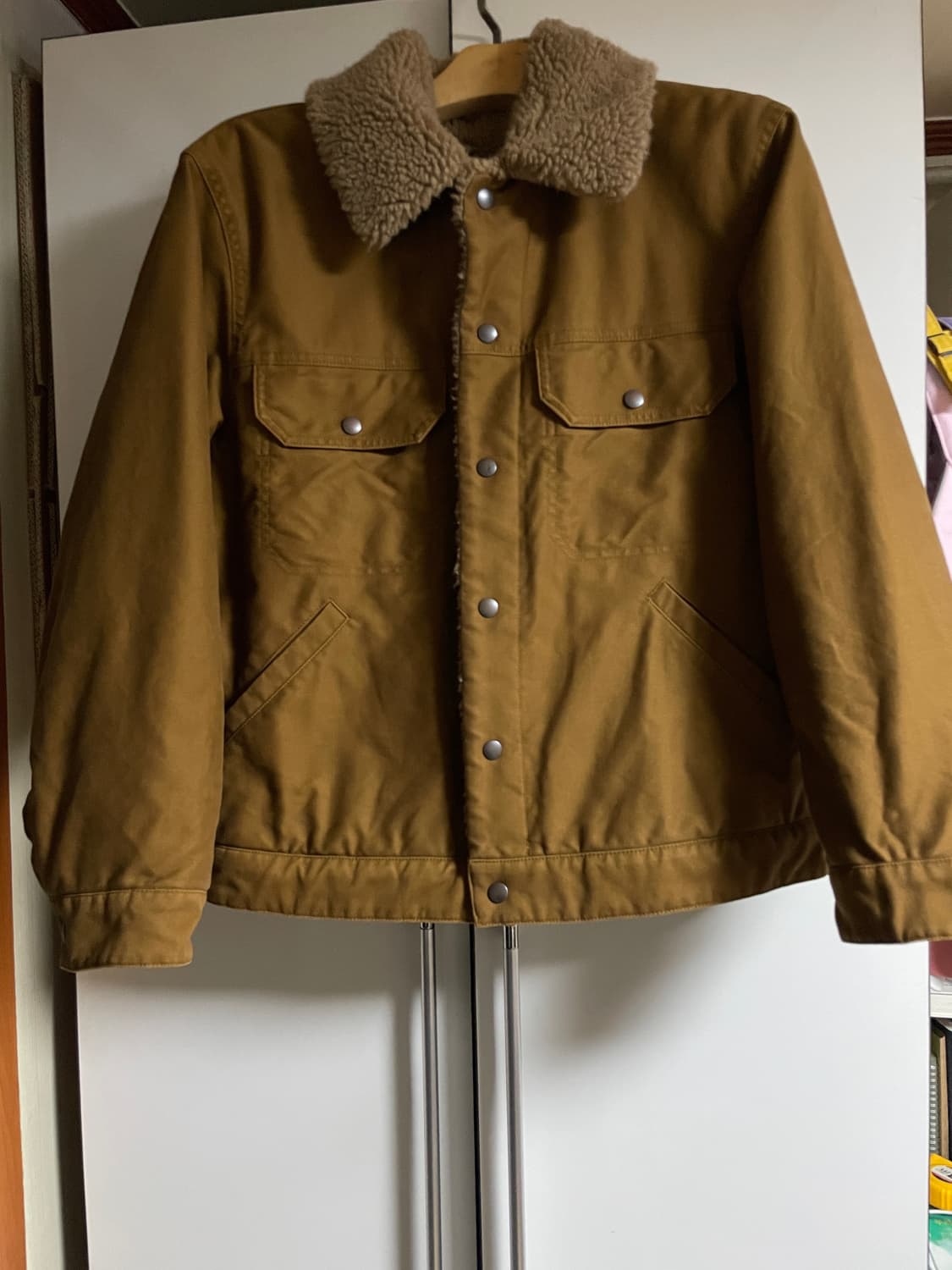 유니클로U 양털안감 트러커 자켓L 상품이미지1