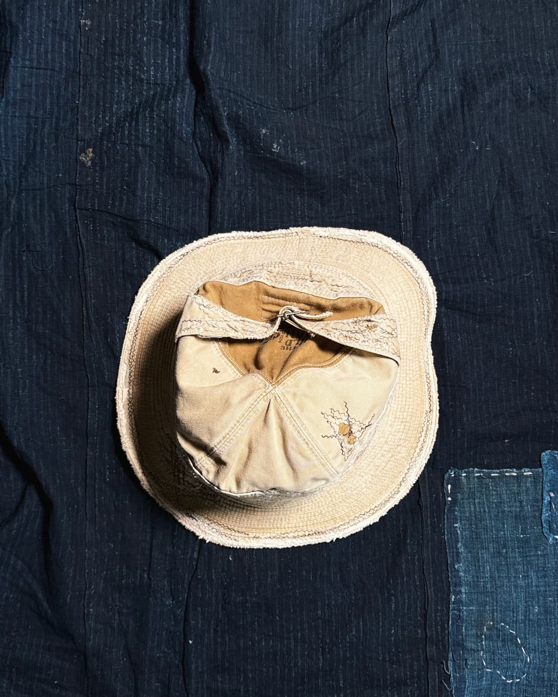 캐피탈 컨트리 11.5oz 데님 노인과바다 햇 F 상품이미지2