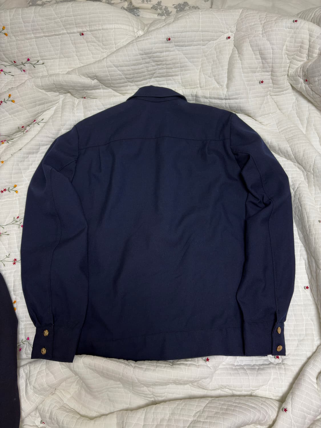 소련 해군 1991년 보급 네이비 금장 블레이저 자켓(105) 상품이미지5