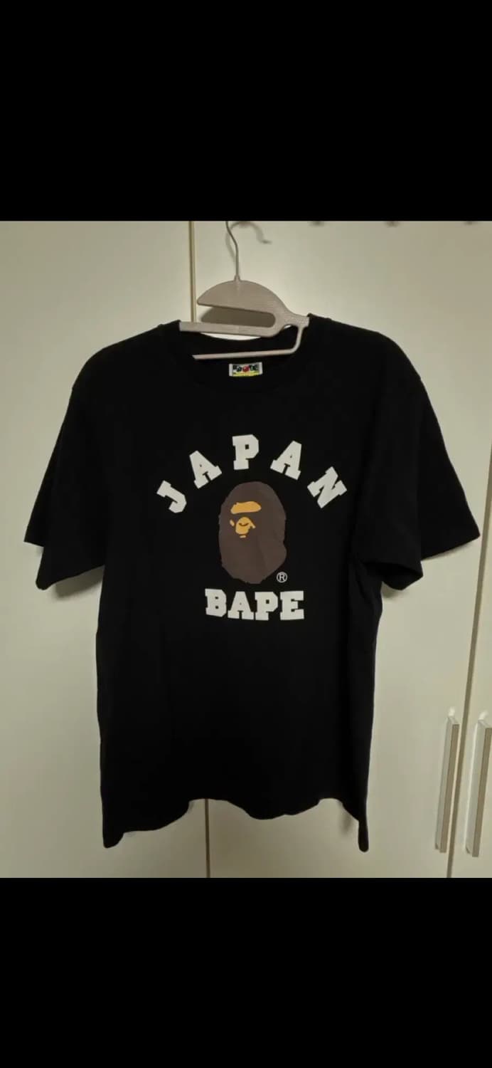 베이프 재팬 컬리지 시티 티셔츠 블랙 BAPE Japan 상품이미지2