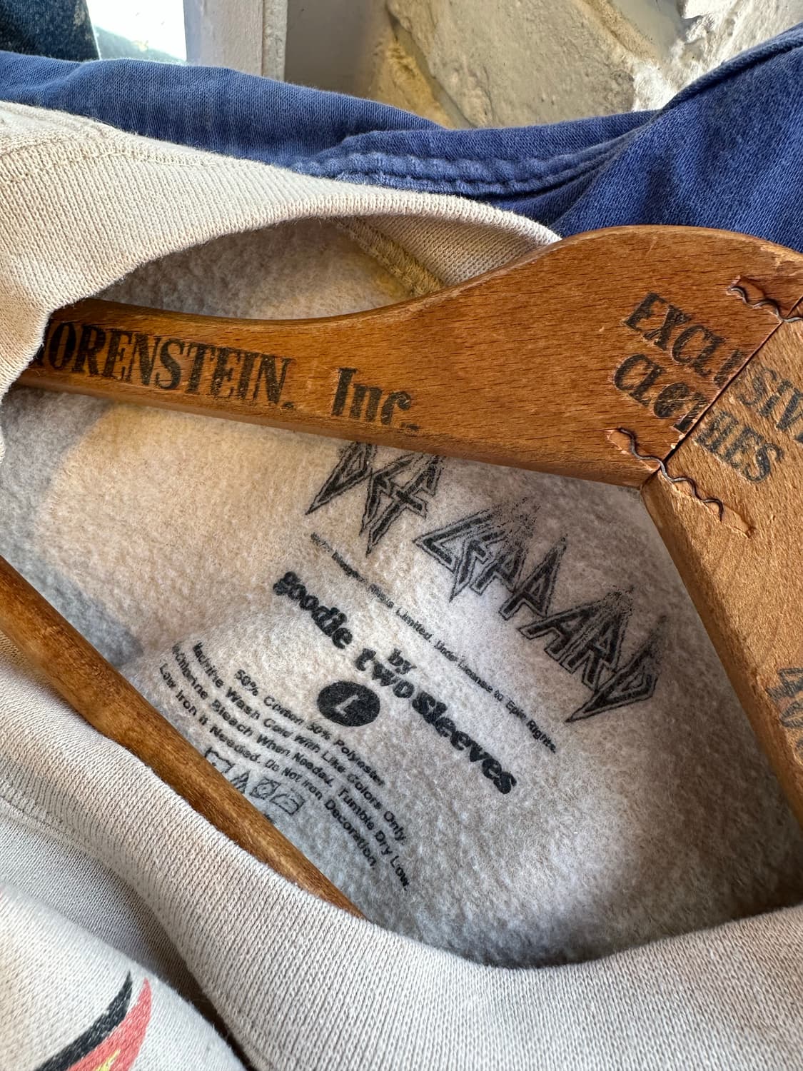 데프 레퍼드 락밴드 프린팅 스웻셔츠 상품이미지6