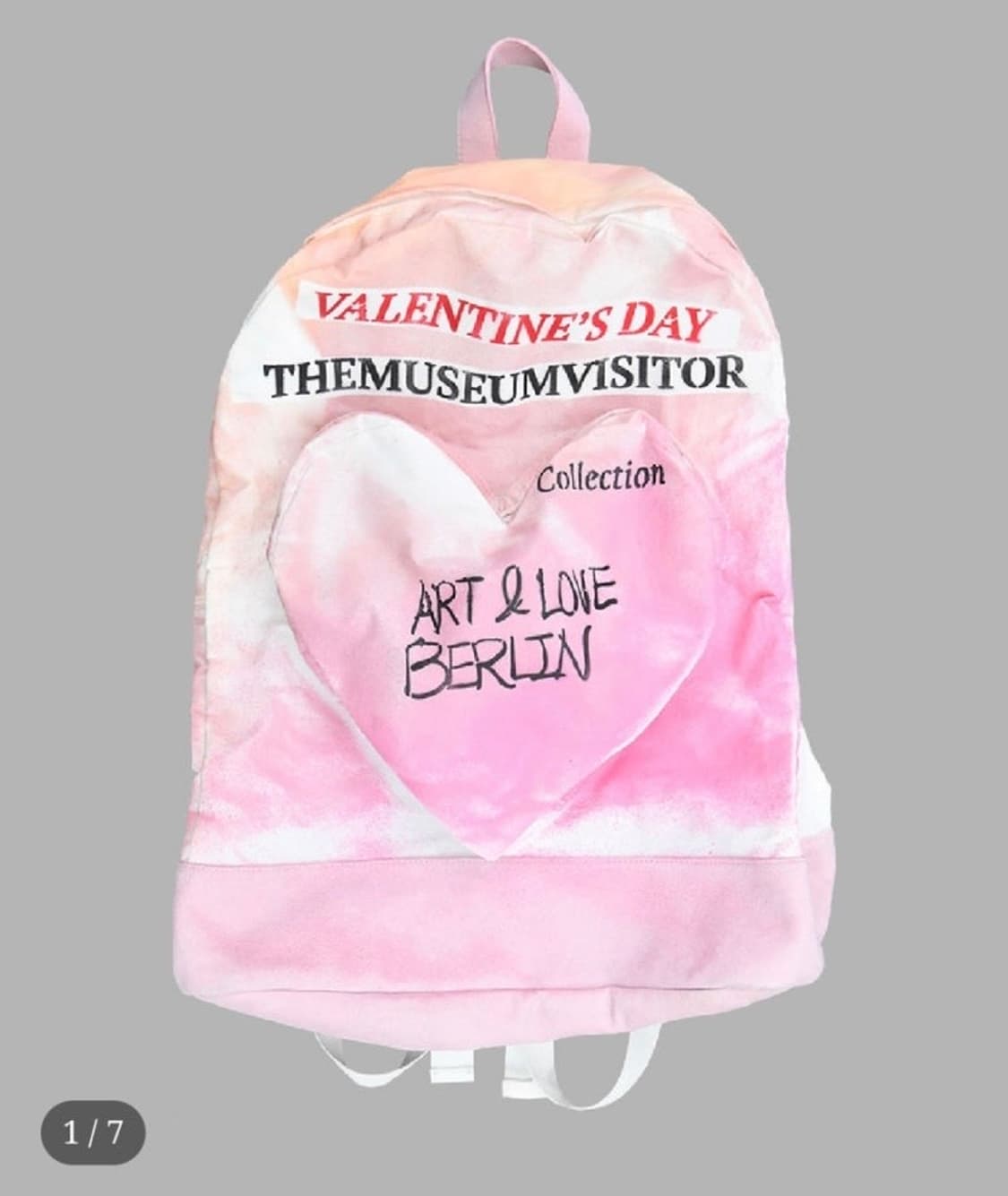 더뮤지엄비지터 발렌타인데이 멀티 스프레이드 백팩 상품이미지1