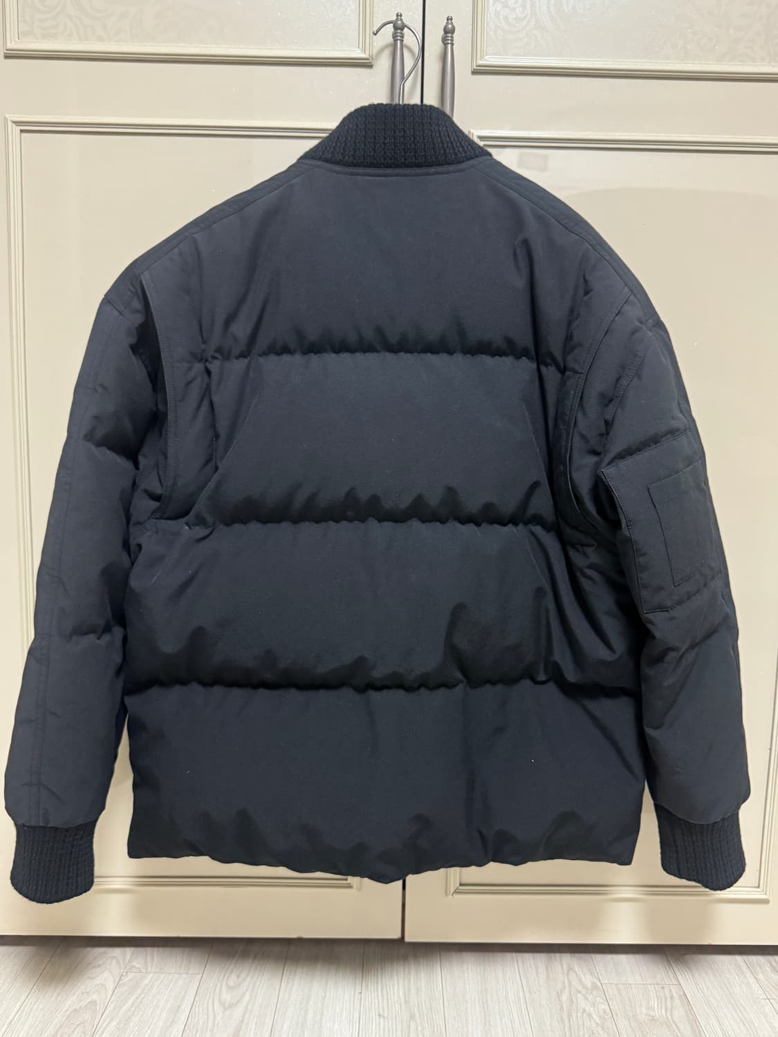 시스템옴므 구스다운 숏패딩 블랙[100] 상품이미지2