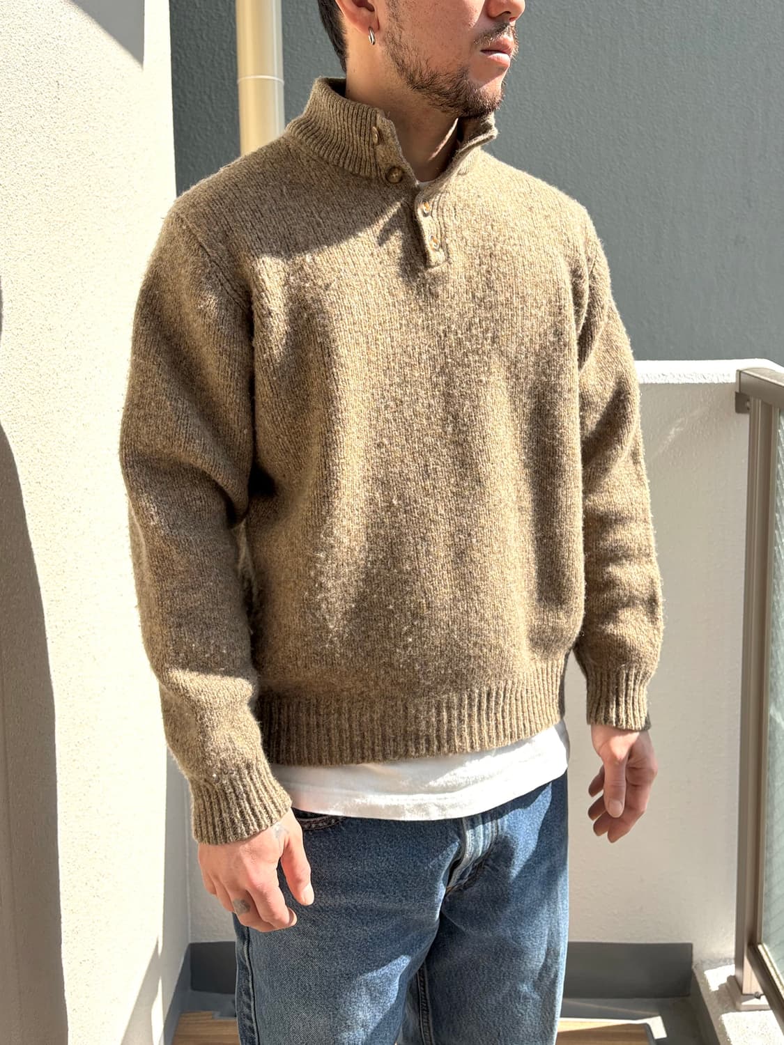 LLBean 반폴라 니트 상품이미지5