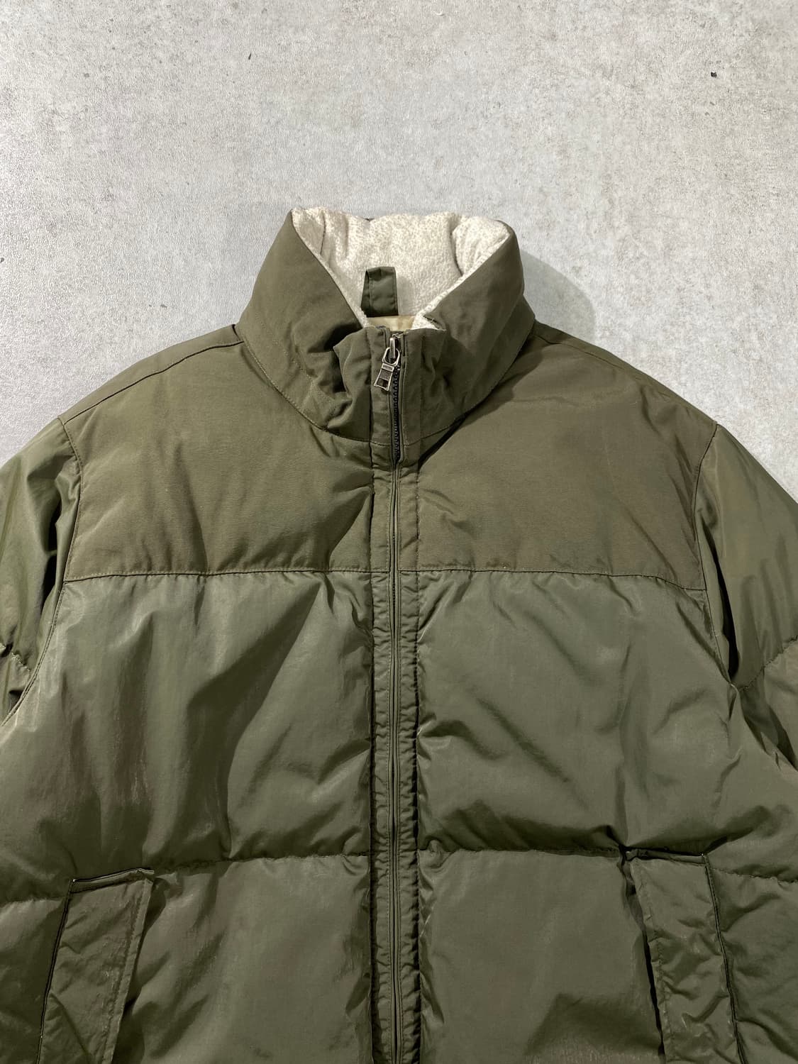 [L] Nautica 노티카 카키 투웨이 덕다운 패딩 상품이미지2