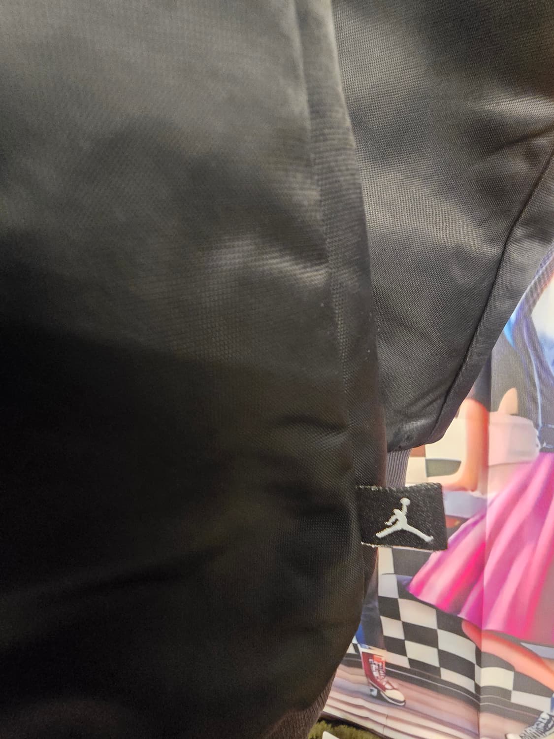 조던(Jordan) 블랙 락쿤 항공 봄버 패딩 점퍼 상품이미지3