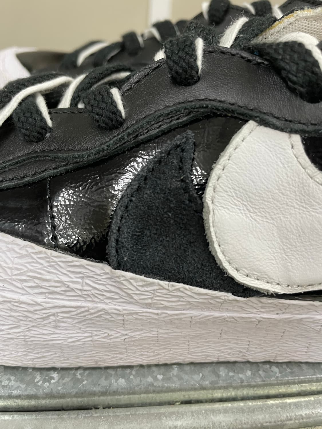 나이키 X 사카이 블레이저 로우 블랙 270 상품이미지8