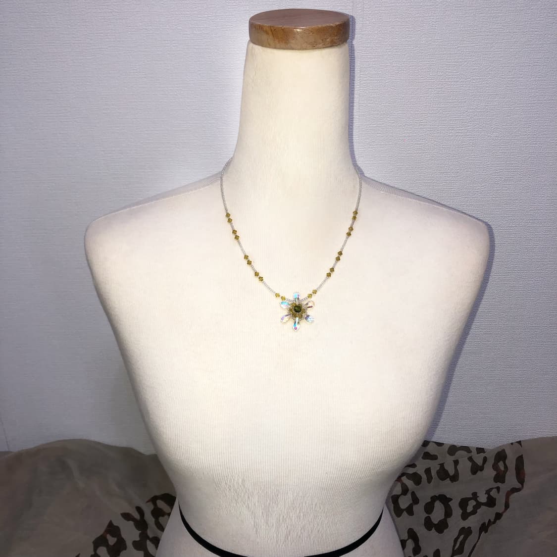 빈티지 핸드메이드 비즈 페어리 목걸이 오리엔탈 모리걸 상품이미지1