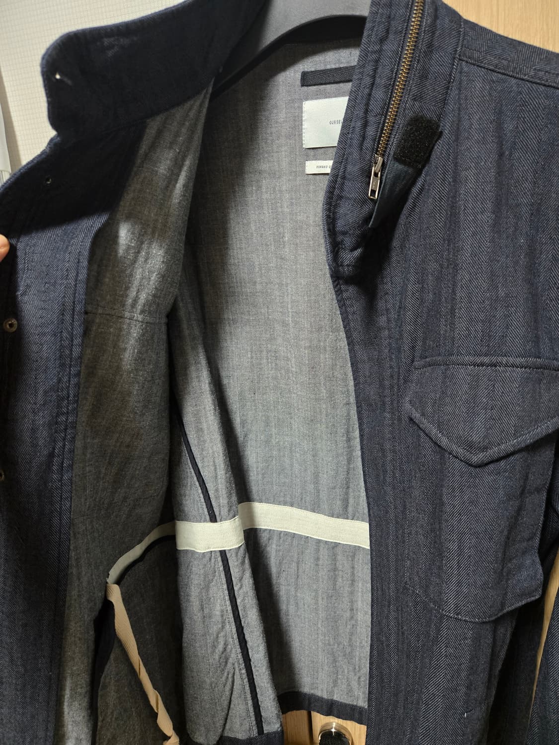 아워셀브스 데님 m65 자켓 상품이미지4