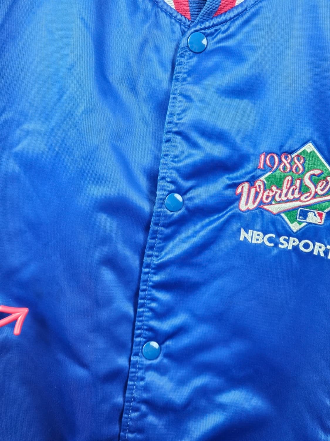 USA 스타터 1988 월드시리즈 스타디움 자켓 ( L ) / 11314 상품이미지5