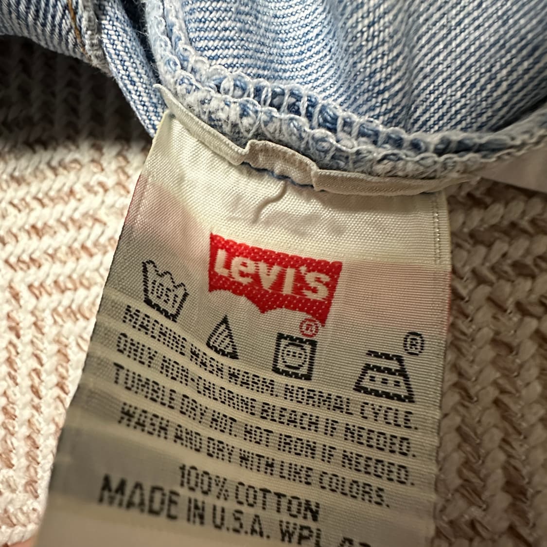 LEVI'S 501 90's usa made denim pants 상품이미지5