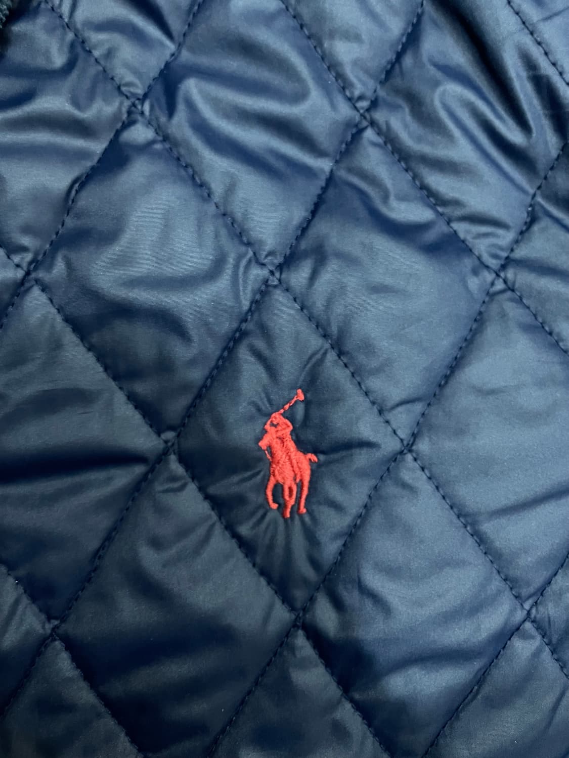 폴로 랄프로렌 퀼팅 자켓 네이비  상품이미지6