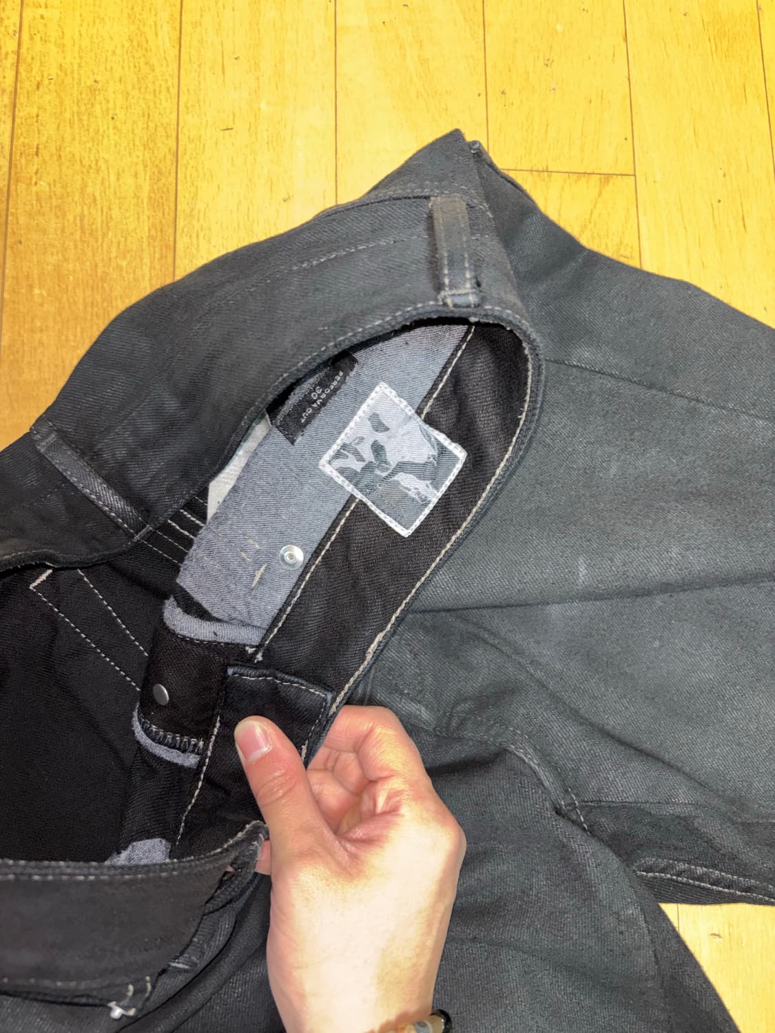 릭오웬스 22fw performa cut denim pants 30 상품이미지4