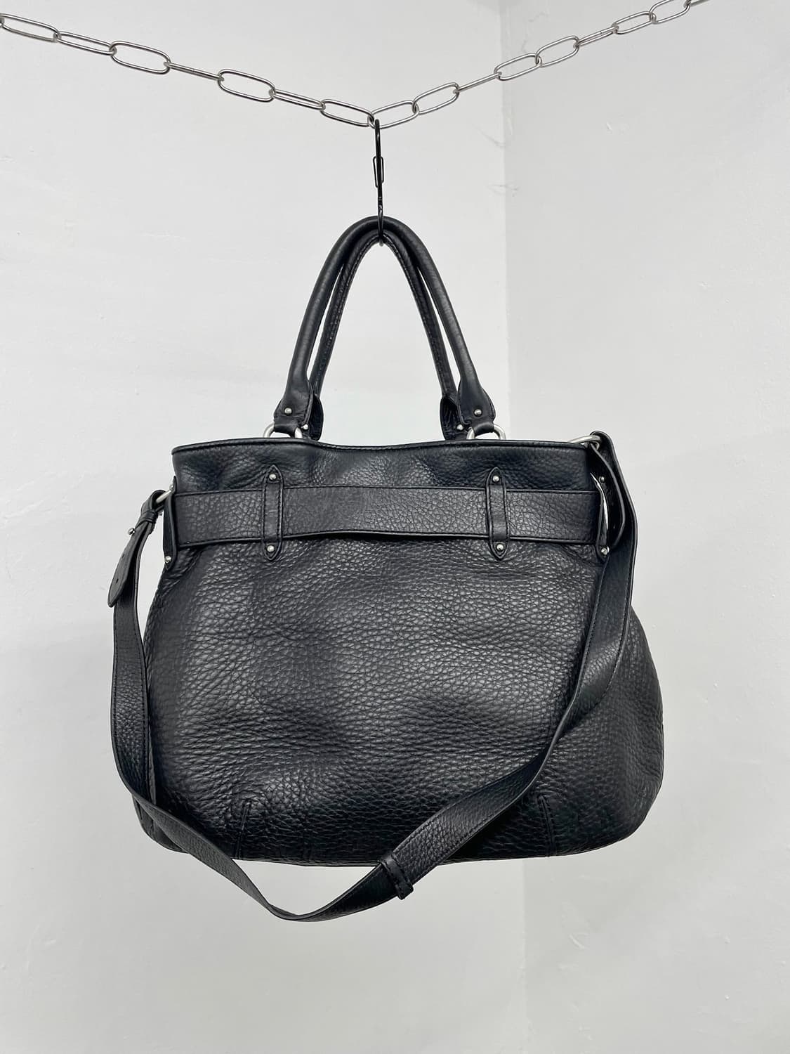 콜한 멀티포켓 은장 벨트 사첼백  상품이미지9