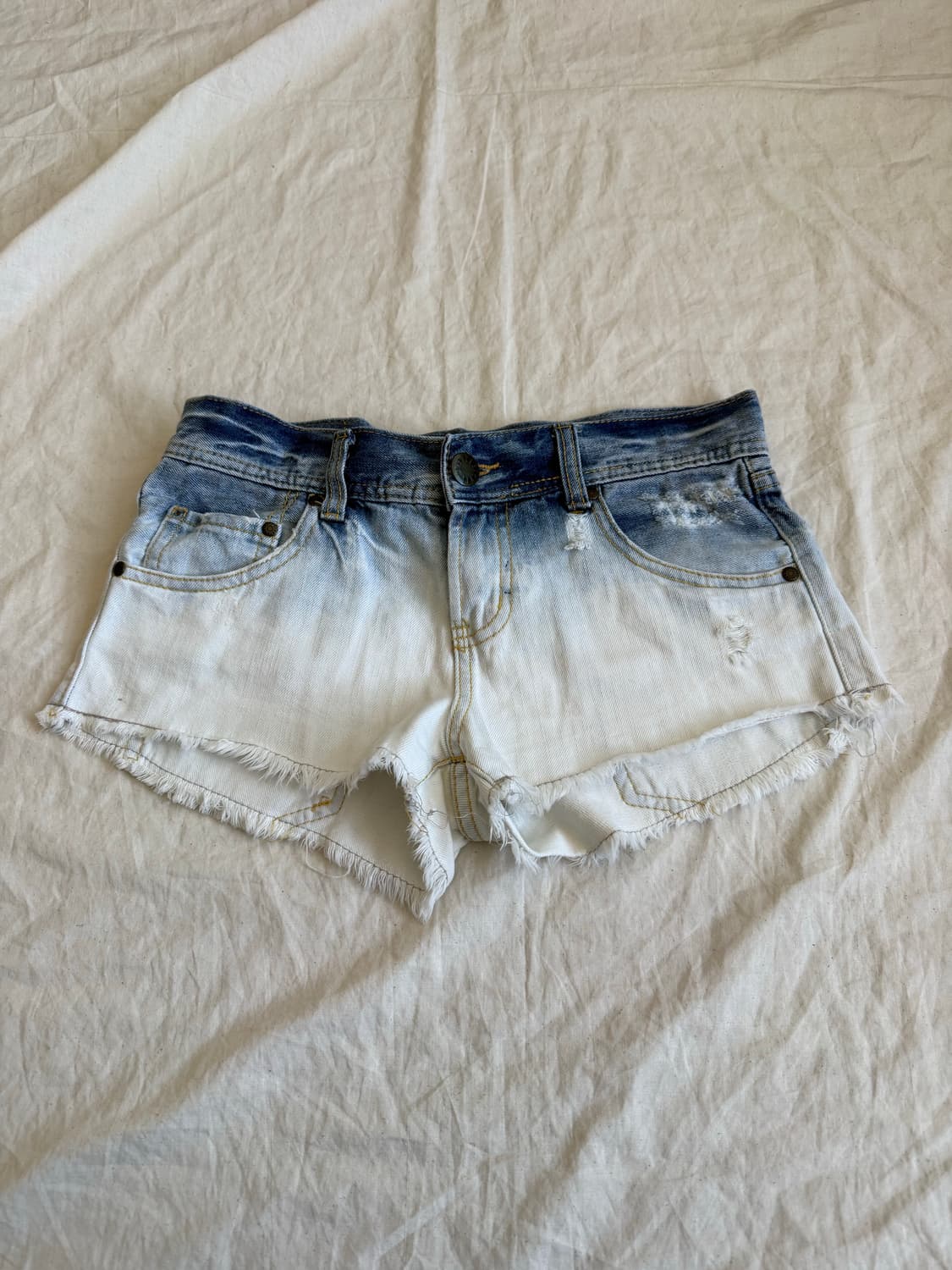 00‘s 하이틴 데님 숏팬츠 상품이미지1