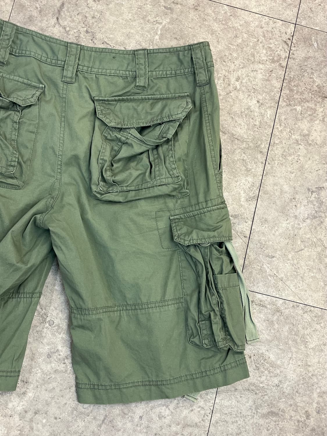 빈티지 카고 하프 팬츠 카키 #csz3432 상품이미지9