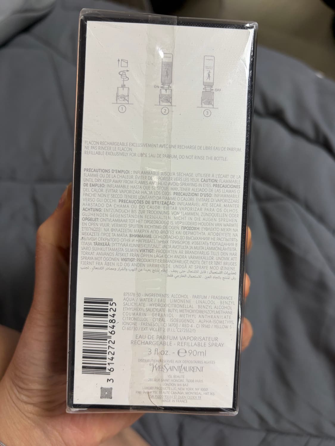 입생로랑 리브드 오드빠르펭 90ml 새상품 상품이미지2