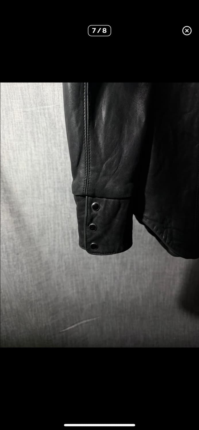 이세이미야케 레더셔츠 상품이미지8